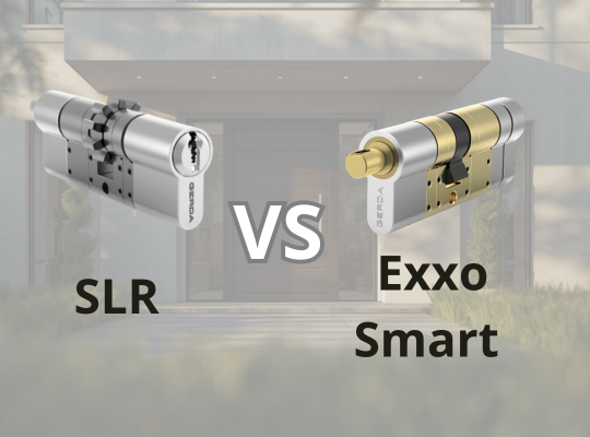 Wkładka GERDA do zamka tedee GO i PRO – SLR czy Exxo Smart? Jak dobrać i zmierzyć właściwy model